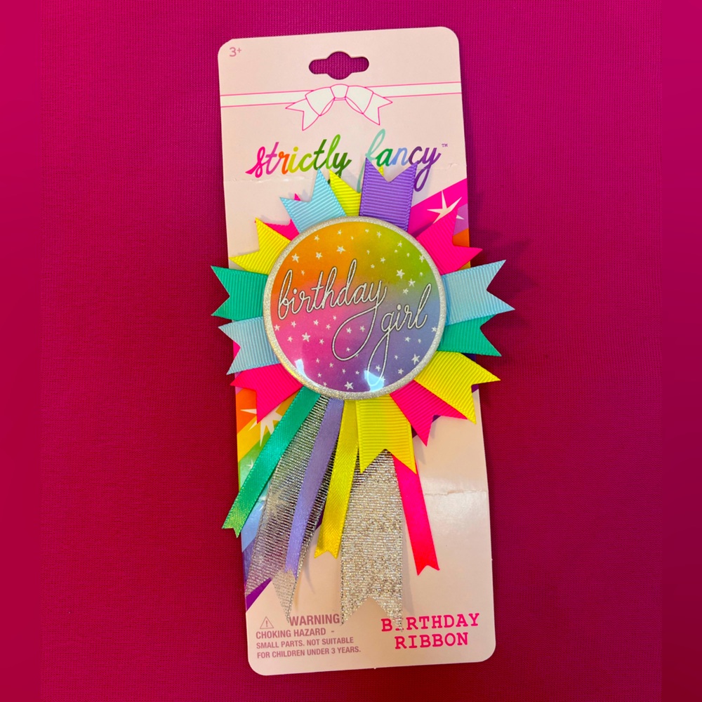 Bday Girl Ribbon